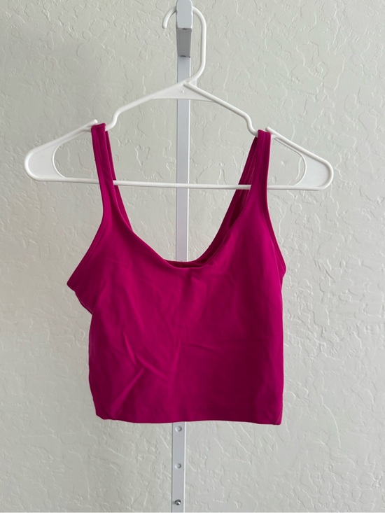 lululemon athletica Tops - lululemon athletica Fuchsia Scoop Neck Tank